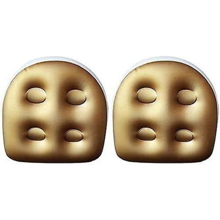 Spa og boblebad booster sædepude, oppustelig badekar massagepude med sugekopper vandtæt blød rygstøtte spapude massagemåtte til alle varme kilder og 