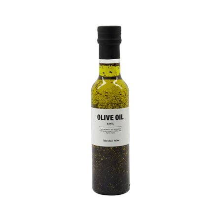 Nicolas Vahé Olivenolie, Basil 25 cl, Helse & Madvarer, Olier & Eddike, Olivenolie
