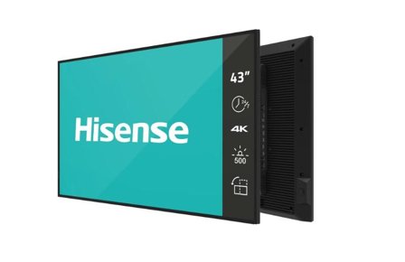 Hisense 43DM66D DM Series - 43" LED-bakgrunnsbelyst LCD-skjerm - 4K - for intelligent skilting