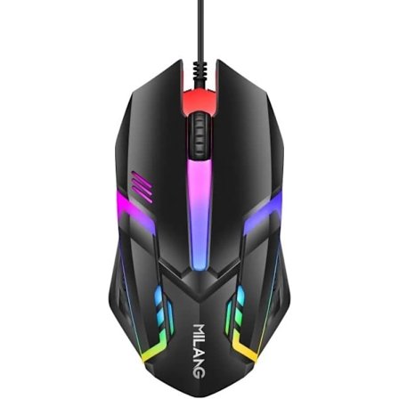 Ledningsforbundet USB Gaming Mus RGB Gaming Ergonomisk Optisk Computer Gamers Mus til Computer