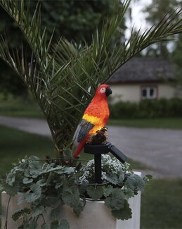 Solcelledekorasjon Gøye Rød