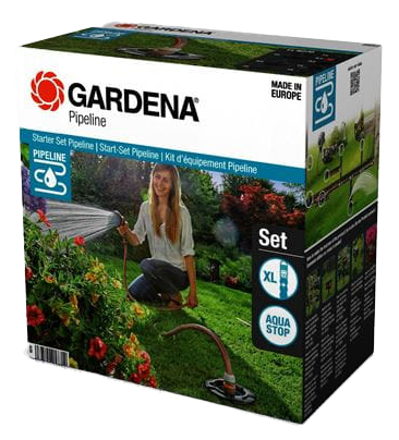 Gardena Pipeline Startpakke for hagerørledning, Vanning