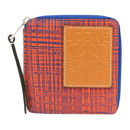 Loewe Pre-owned, Pre-owned Wallet Oranje, Dames, Maat:ONE Size