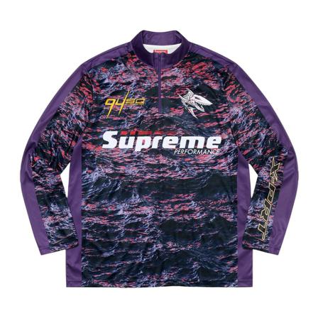 Supreme, Sweatshirts Paars, Heren, Maat:L