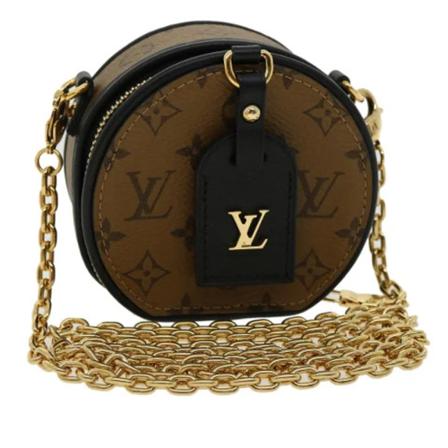 Louis Vuitton Vintage, Pre-owned Canvas louis-vuitton-bags Bruin, unisex, Maat:ONE Size
