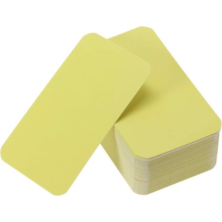 100 kpl pienet tyhjät paperiviestit, käyntikortit, kaksipuoliset minitervehdykset, paikkakortin sanaston sanakortteja, graffiti Sc