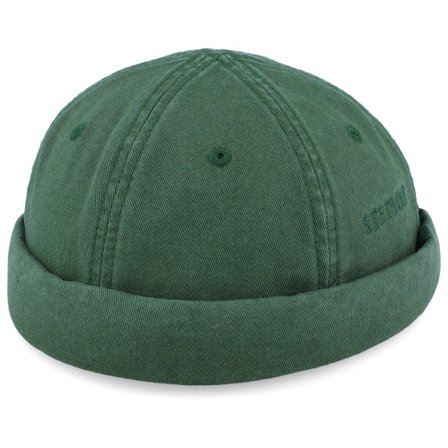 Stetson - Groen docker Beanie - Cotton Green Docker @ Hatstore