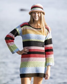 Hekleoppskrift Tunika og hatt - Järbo