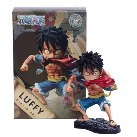 One Piece Figur GK Ape D Luffy Figurine PVC Handling Figurer Samling Modell Dukker Leker