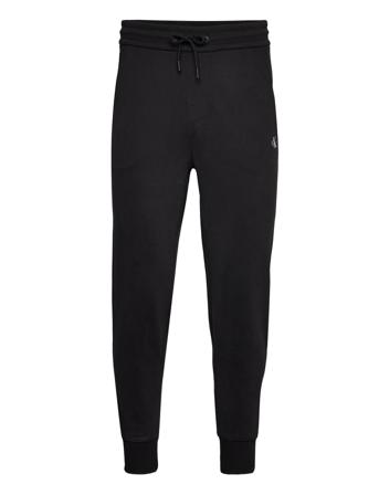 Micro Monologo Hwk Pant Collegehousut Olohousut Musta Calvin Klein Jeans
