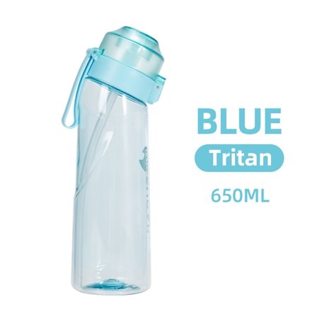 Tritan Vandflaske Air Water Up Bottle Frostad 650 ml Air Startup Set Vandkop til Campingsportsgrene