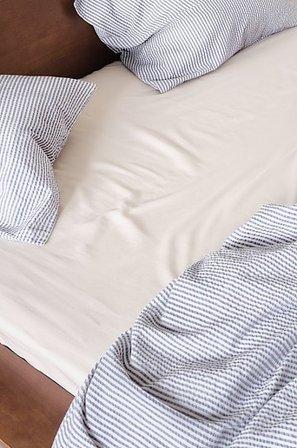 Jotex - Satin Satijnen Laken Organisch Lichtbeige Lichtbeige - ZACK - Koop Lakens bij Jotex