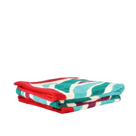 Hermès Vintage, Pre-Owned beach towel Blauw, Dames, Maat:ONE Size,Katoen