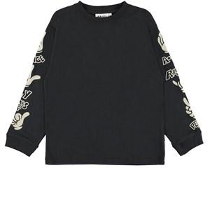 Molo Good Signs Rube GOTS T-Shirt 164 cm - Tops - 164 cm - Black