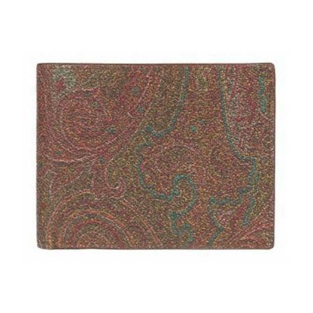 Etro Wallets & Cardholders brun, Herr Plånböcker, Herr, Storlek: ONE SIZE