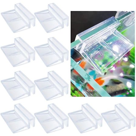 Akvaarion tuki (8 mm), akryyliakvaarion tukiklipsit, pidike, kalasäiliön tuki, akvaarion kalasäiliön lisävarusteet