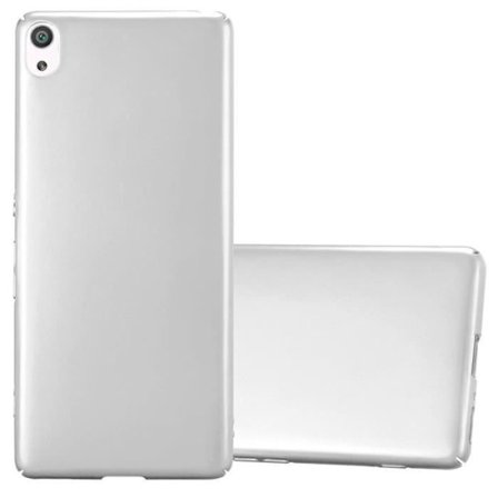Housse för Sony Xperia XA Skal i METALLISK SILVER Hårdt Etui Metallisk Cover