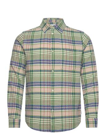 Kash Check Shirt Green Les Deux