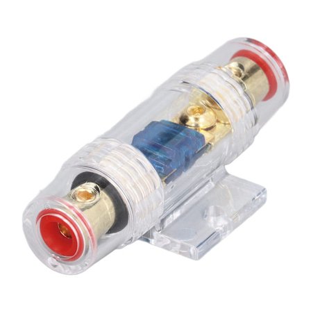 60A AFS Säkringshållare Bilstereo Modifikation Elektriskt Skydd för 0/4 Gauge Tråd