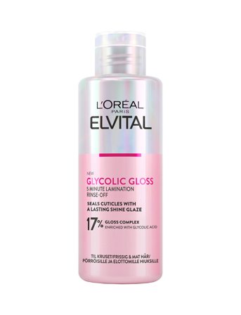 L'Oréal Paris L'oréal Paris, Elvital, Glycolic Gloss, 5-Minutes Shine Treatment, 200 Ml Nude