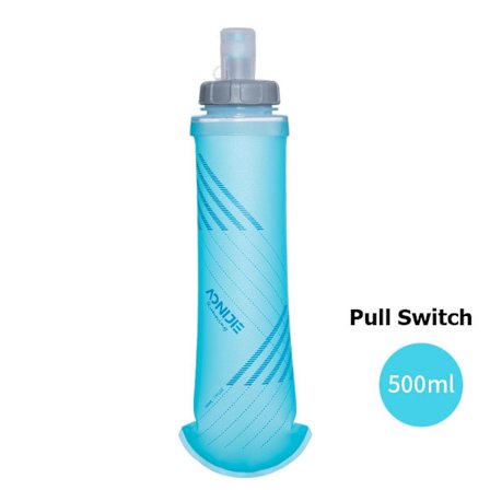 AONIJIE SD09 SD10 250 ml 500 ml mjuk kolv Fällbar hopfällbar vattenflaska TPU fri för löpning Hydration Pack Midjeväska Väst