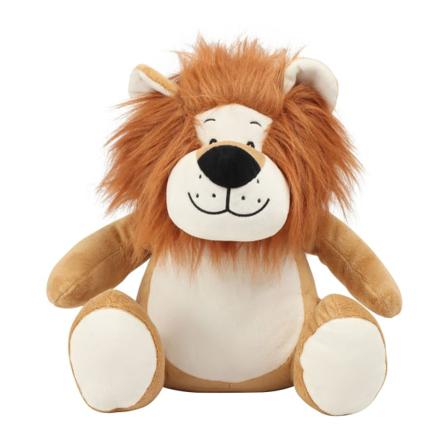 Mumbles Zippie Lion Plyschleksak One Size Brun