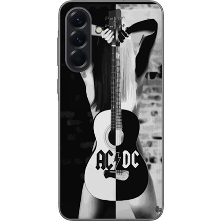 Samsung Galaxy A56 Läpinäkyvä kuori ACDC Girl