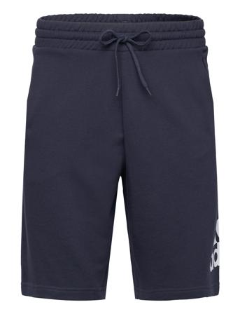 Essentials Big Logo French Terry Short Sport Shorts Sweat Shorts Navy Adidas Sportswear