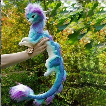 Ny 50 Cm Raya and The Last Dragon Sisu Stuffed Plush Simulation Animal present