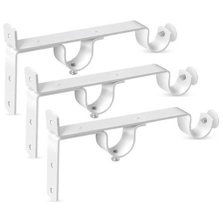 Gardinstångsfäste, Dubbla gardinstångshållare Gardinstångsbeslag Gardinstångshängare Ho