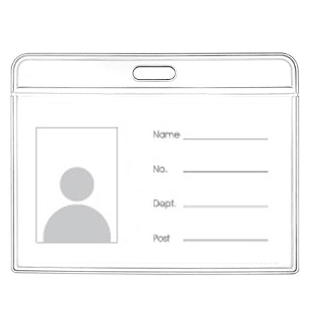 ID-Korthållare (Horisontell eller Vertikal)