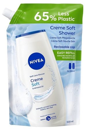 Nivea Bagnodoccia Creme Soft Bagnoschiuma Cremoso Con Olio Di