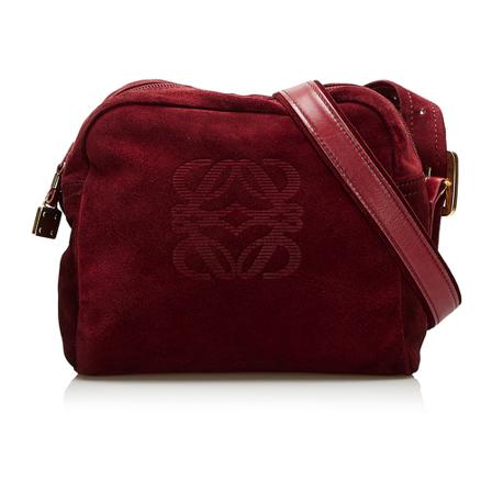 Loewe Pre-owned, Pre-owned Bags Rood, Dames, Maat:ONE Size