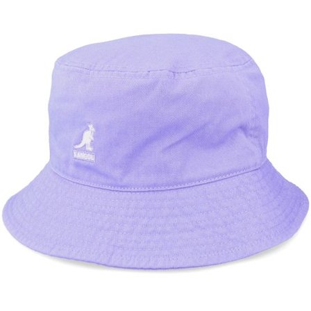 Kangol - Lila bucket Hatt - Washed Iced Lilac Bucket @ Hatstore