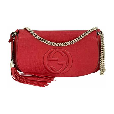 Gucci Vintage, Pre-owned Crossbody Bag Rood, Dames, Maat:ONE Size