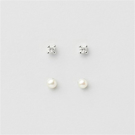 Bling Pearl Studs Multipack