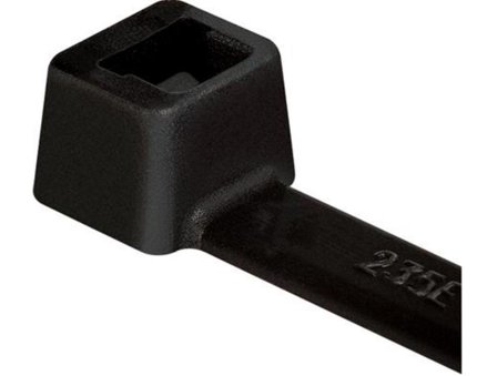 EL Buntebånd/strips 300x4,6mm Sort (100stk)