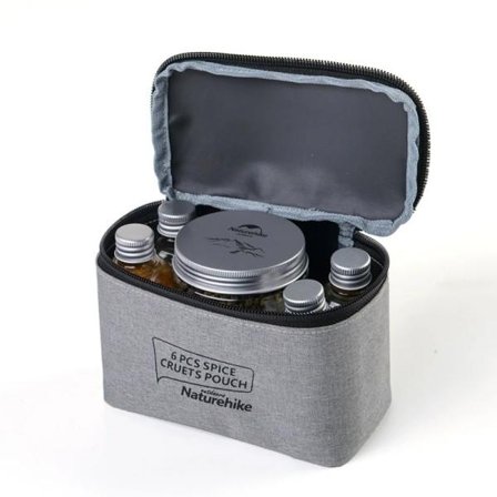 Udendørs krydderi flaske sæt bærbar grill redskaber