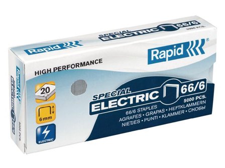 RAPID Häftklammer 66/6 5000/fp - Lyreco - Kontorsmaterial - Till skrivbordet - Häftklammer och tillbehör