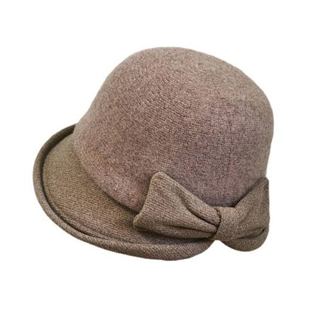 Ull vinterlue dame retro fedora hatter kirkehatter fiskehatt dame filthatt bowlerhatt