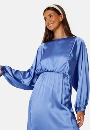 Bubbleroom Occasion-Khrista Satin Dress-S