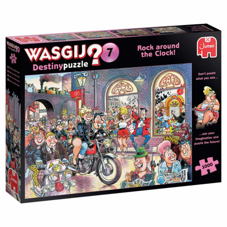 Wasgij Destiny 7 Rock Around The Clock Pussel 1000 Bitar 81929 Multifärg