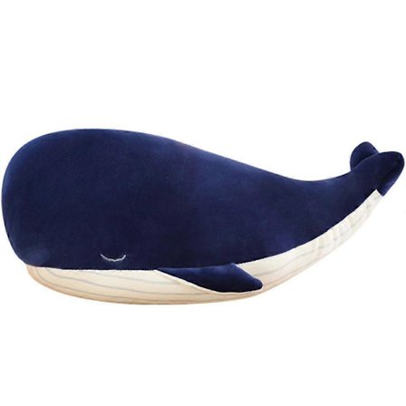 Blød Plys Hval Udstoppede Legetøj 45cm Børns Fødselsdagsgave