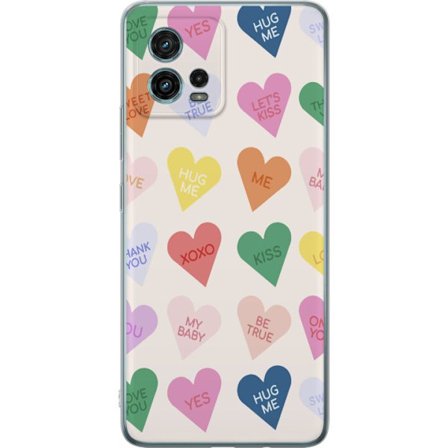 Yhteensopiva Puhelinkuori Motorola Motorola Moto G72 Karkkisydämet