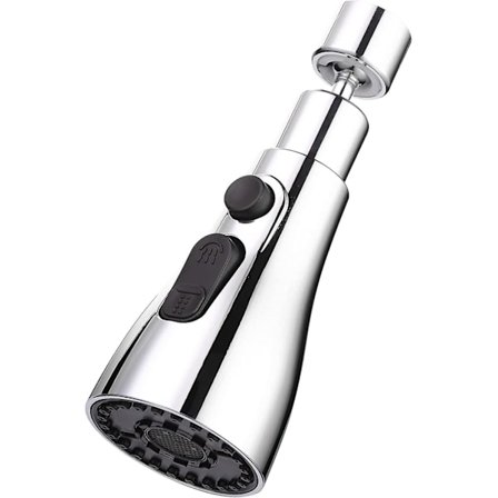 Köksdiskbänkspruthuvud - 360 vridbar kranpipadapter - spot försäljning