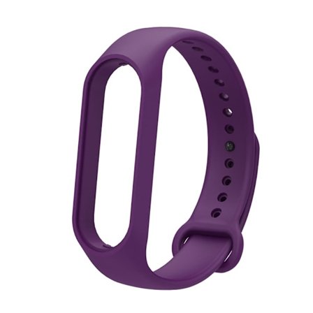 Xiaomi Mi Band 7 silikonikellon hihna - Violetti