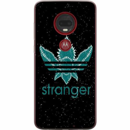 Motorola Moto G7 Plus Genomskinligt Skal Stranger Things