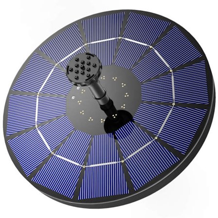 3,5W solcellsfontänpump, solcellsvattenpump flytande fontän