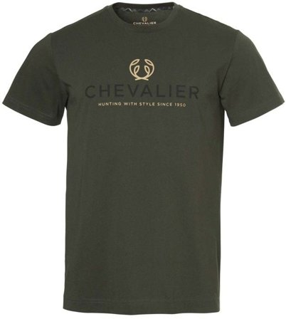 Chevalier M's Logo T-shirt Dark Green
