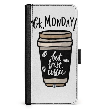 Bjornberry Google Pixel 7a Fodral - But First Coffee